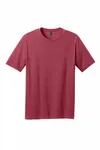 District Perfect Blend CVC Tee. DM108 Heathered Red