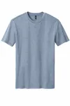 District Perfect Blend CVC Tee. DM108 Flint Blue Heather