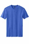 District Perfect Blend CVC Tee. DM108 Royal Frost