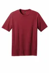 District Perfect Blend CVC Tee. DM108 RED FLECK