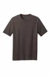 District Perfect Blend CVC Tee. DM108 Heathered Brown
