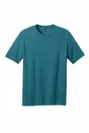 District Perfect Blend CVC Tee. DM108 Heathered Teal