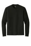 District Perfect Tri Long Sleeve Tee . DM132 BLACK