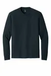 District Perfect Tri Long Sleeve Tee . DM132 New Navy
