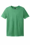 District Youth Perfect Blend CVC Tee DT108Y Heathered Kelly Green