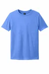 District Youth Perfect Blend CVC Tee DT108Y Heathered Royal