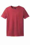 District Youth Perfect Blend CVC Tee DT108Y Heathered Red