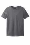 District Youth Perfect Blend CVC Tee DT108Y Heathered Charcoal