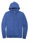 District V.I.T. Fleece Full-Zip Hoodie DT6102 Royal Frost