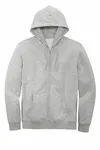 District V.I.T. Fleece Full-Zip Hoodie DT6102 Light Heather Grey