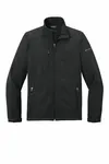 Eddie Bauer Shaded Crosshatch Soft Shell Jacket. EB532 BLACK