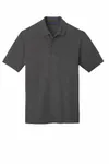 Port Authority EZCotton Polo. K8000 Charcoal Heather