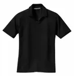 Port Authority Women's Rapid Dry Polo. L455 Jet Black