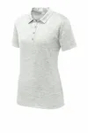 Sport-Tek Women's PosiCharge Electric Heather Polo. LST590 Silver Electric