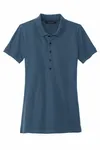 Mercer+Mettle Women's Stretch Heavyweight Pique Polo MM1001 Insignia Blue
