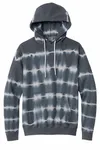 Port & Company Allover Stripe Tie-Dye Fleece PC143 Graphite/ Light Grey
