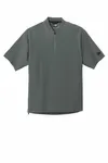 New Era Cage Short Sleeve 1/4-Zip Jacket. NEA600 Graphite