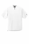 New Era Cage Short Sleeve 1/4-Zip Jacket. NEA600 WHITE