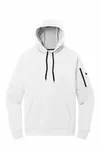 Nike Therma-FIT Pocket Pullover Fleece Hoodie NKFD9735 WHITE