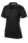 Sport-Tek Women's PosiCharge Micro-Mesh Polo. LST680 BLACK