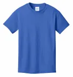 Port & Company - Youth Core Cotton Tee. PC54Y ROYAL