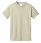Port & Company - Youth Core Cotton Tee. PC54Y Natural