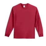 Port & Company Long Sleeve Essential Tee. PC61LS RED