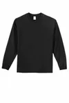 Port & Company Long Sleeve Essential Tee. PC61LS Jet Black