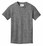 Port & Company - Youth Core Cotton Tee. PC54Y Graphite Heather