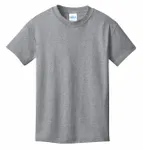 Port & Company - Youth Core Cotton Tee. PC54Y Athletic Heather