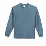 Port & Company Long Sleeve Essential Tee. PC61LS Stonewashed Blue