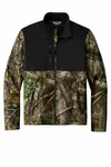 Russell Outdoors Realtree Atlas Colorblock Soft Shell RU601 Deep Black/ Realtree Edge