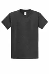 Port & Company Tall Essential Tee. PC61T Dark Heather Grey