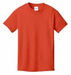 Port & Company - Youth Core Cotton Tee. PC54Y Orange