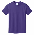 Port & Company - Youth Core Cotton Tee. PC54Y PURPLE