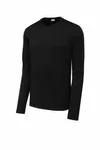 Sport-Tek Posi-UV Pro Long Sleeve Tee. ST420LS BLACK