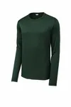 Sport-Tek Posi-UV Pro Long Sleeve Tee. ST420LS Forest Green