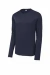 Sport-Tek Posi-UV Pro Long Sleeve Tee. ST420LS TRUE NAVY