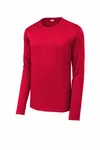 Sport-Tek Posi-UV Pro Long Sleeve Tee. ST420LS True Red