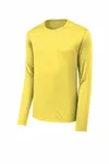 Sport-Tek Posi-UV Pro Long Sleeve Tee. ST420LS YELLOW