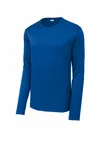 Sport-Tek Posi-UV Pro Long Sleeve Tee. ST420LS TRUE ROYAL
