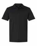 Textured Stripe Polo BLACK