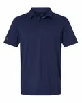 Textured Stripe Polo Dark Blue