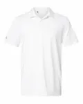 Textured Stripe Polo WHITE