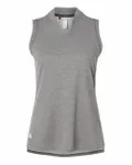 Women's Ultimate365 Textured Sleeveless Shirt Charcoal