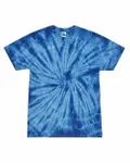Multi-Color Tie-Dyed T-Shirt SPIDER ROYAL
