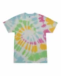 Multi-Color Tie-Dyed T-Shirt Yosemite