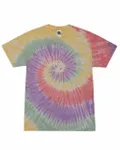 Multi-Color Tie-Dyed T-Shirt Zen Rainbow