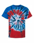 Multi-Color Tie-Dyed T-Shirt Independence