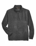 Men's Quarter-Zip Fleece Pullover Charcoal